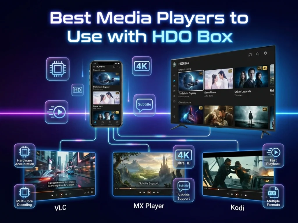 Best Media Players to Use with HDO Box