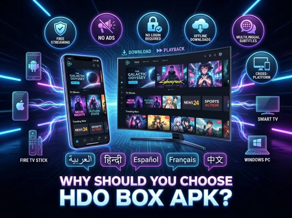 Why Should You Choose HDO Box APK?
